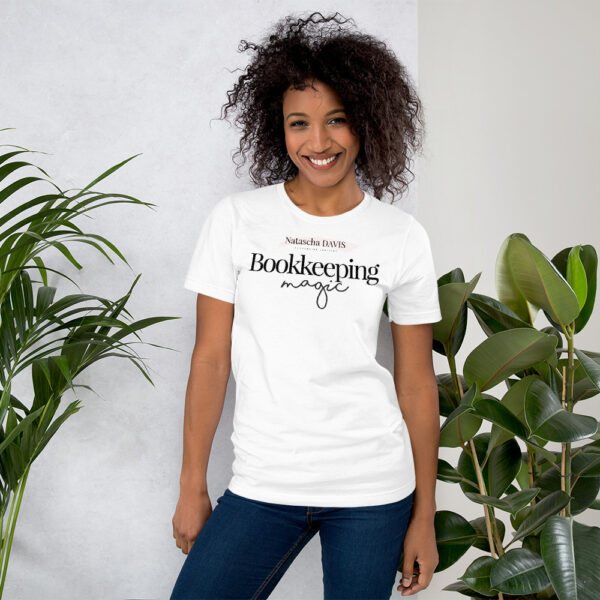 Bookkeeping Magic - Unisex t-shirt - Image 4