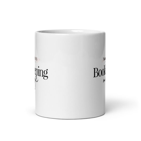 Bookkeeping Magic - White glossy mug - Image 3